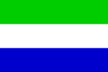 Flag Of The Republic Of Sierra Leone Clip Art